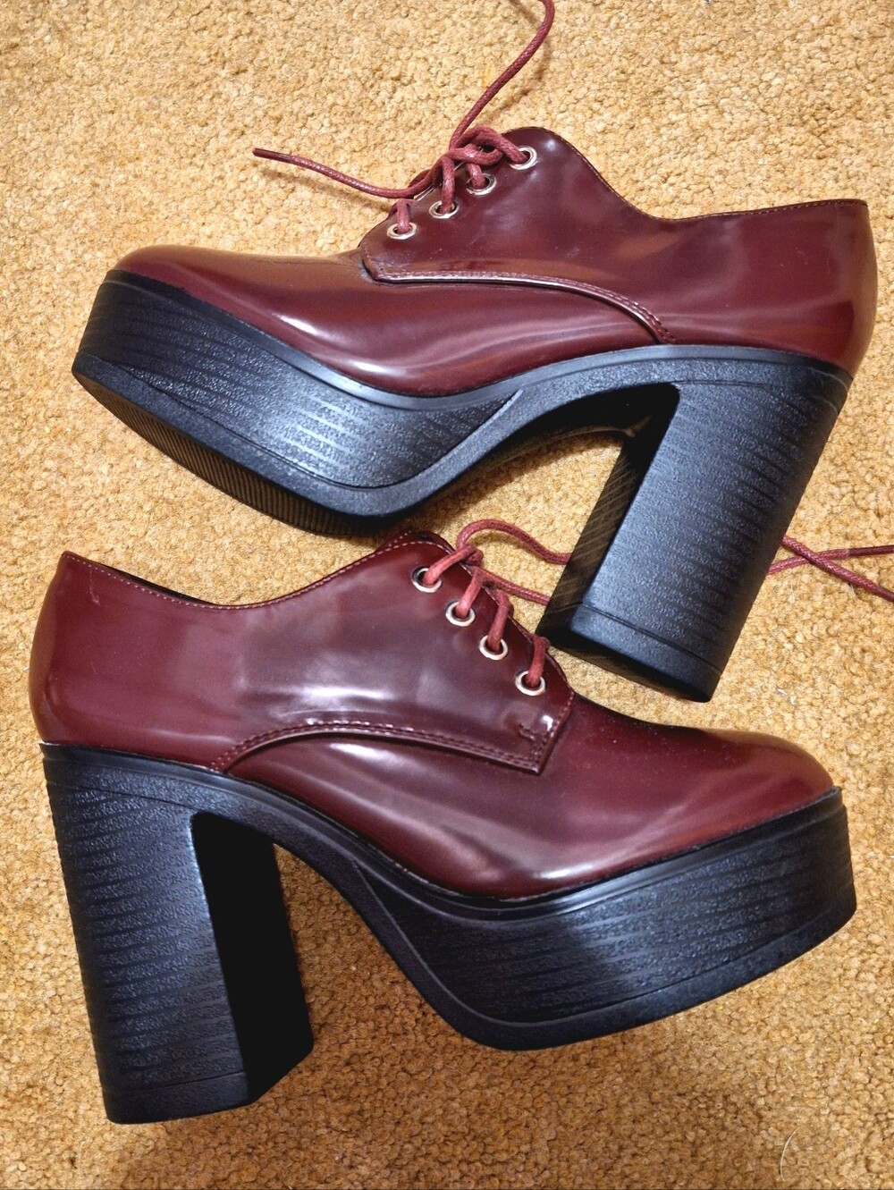 Allegra K Chunky Heel